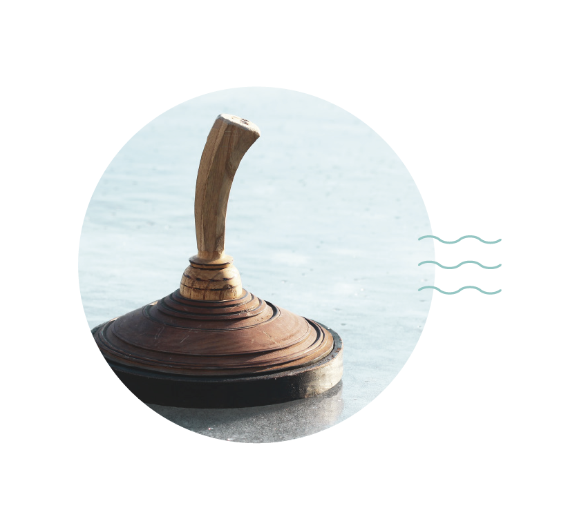 Curling auf dem Eis