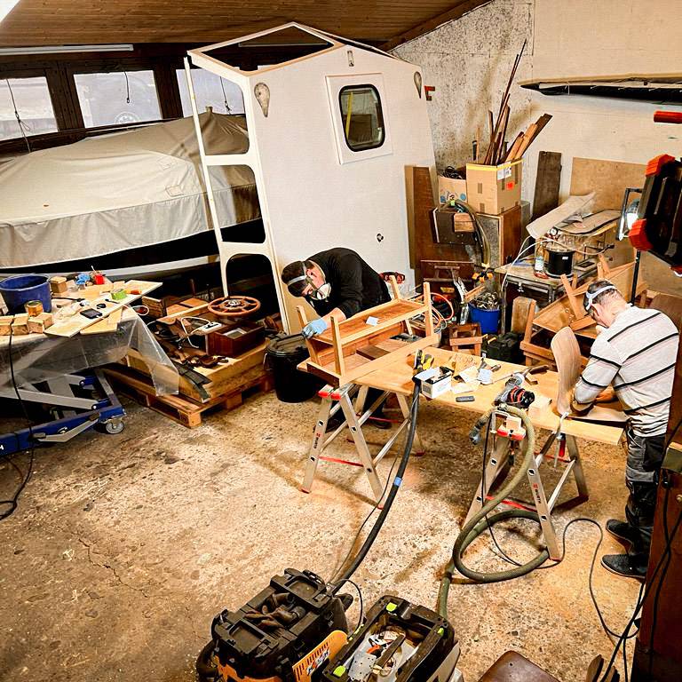 Restaurierungsupdate:  Das Reserl wird zerlegt Symbolfoto