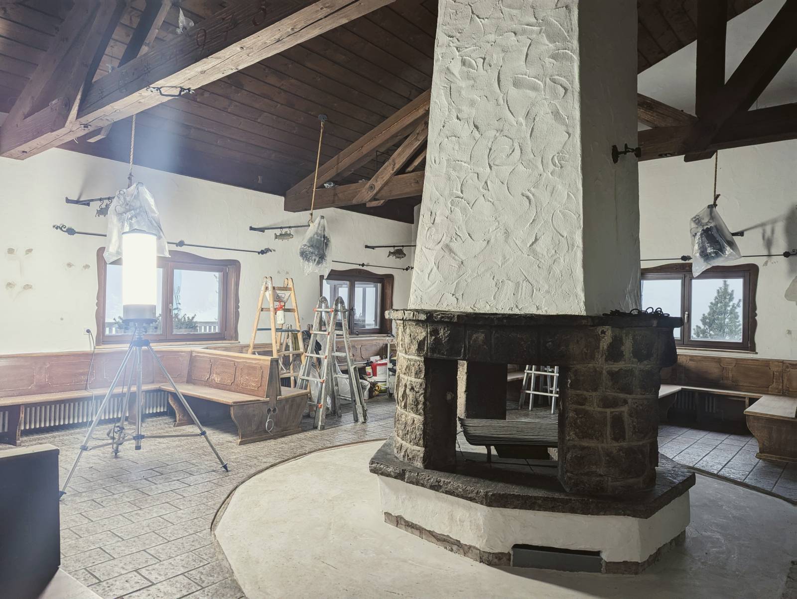 Renovierungsupdate von der Eibsee Alm Symbolfoto