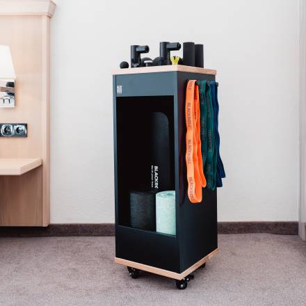 Recovery im Zimmer. Und zum Ausleihen. Symbolfoto