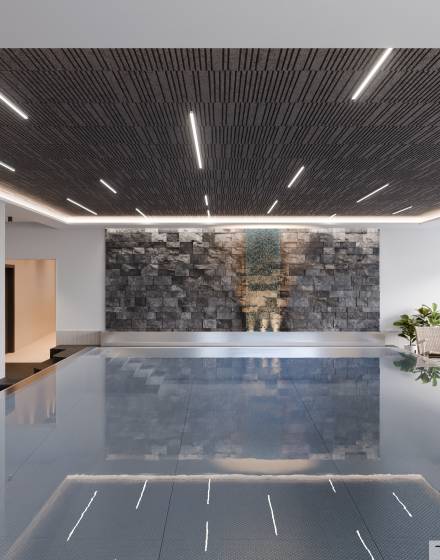 Rendering Eibsee Spa Ansicht Pool Bestand