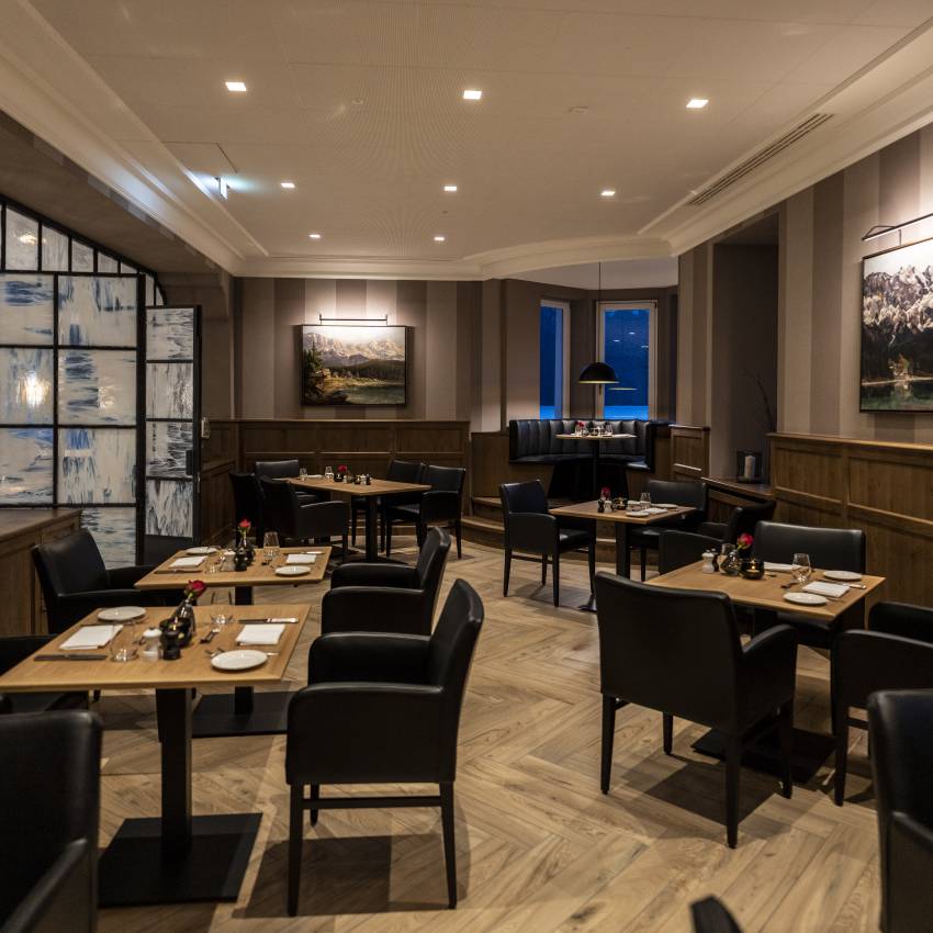 Das Restaurant im Hotel-Eibsee