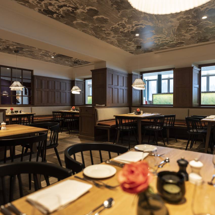 Innenansicht Restaurant im Hotel Eibsee 4*S
