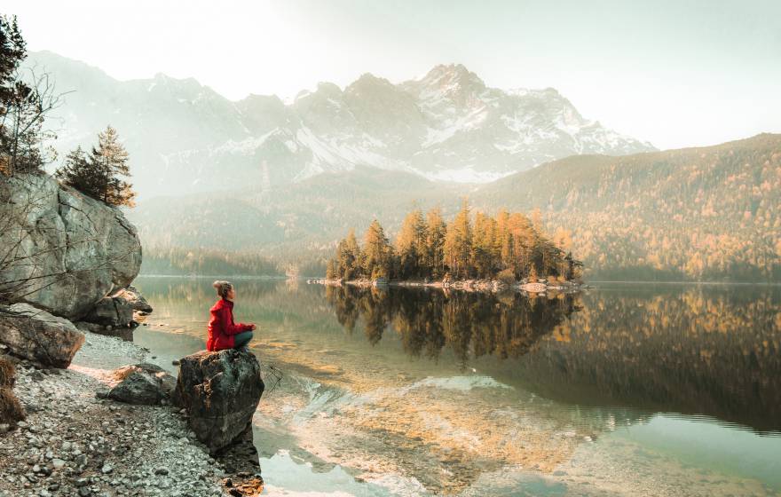 Eibsee in Garmisch