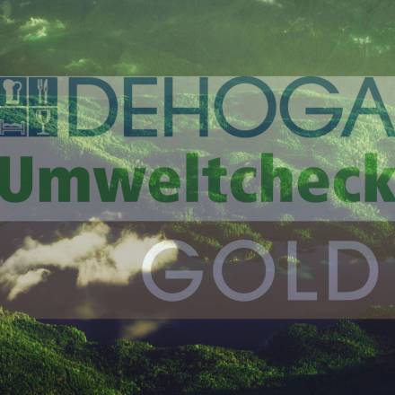 Gold-Auszeichnung im DEHOGA Umweltcheck  Symbolfoto