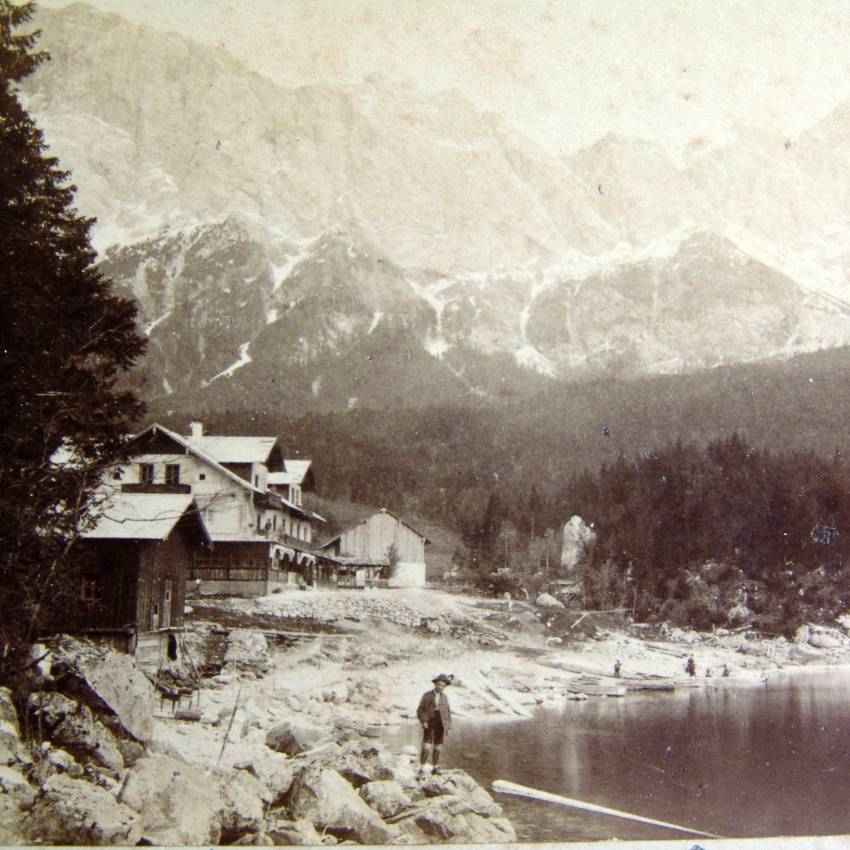 An inn on the lakeshore: Courage to start over - Hotel Eibsee